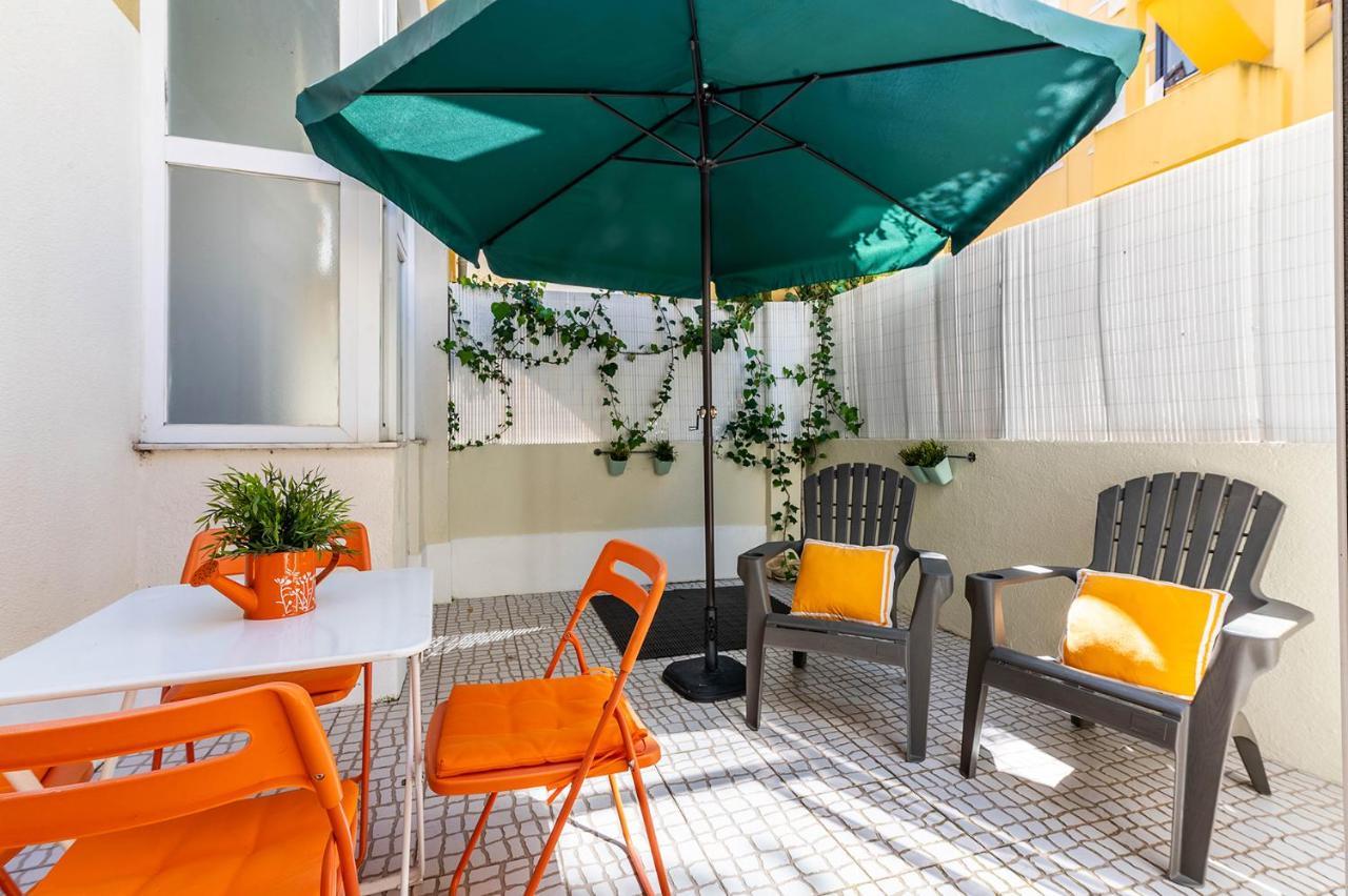 Alm- Spacious. Sunny. Patio. Quiet Area. Fast Wifi ลิสบอน ภายนอก รูปภาพ